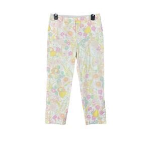 Talbots Perfect Crop Pastel Capri Cropped Pants Size 0 Petite